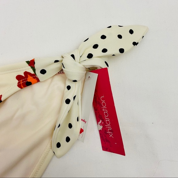 Xhilaration Juniors' Side Tie Cheeky Bikini Bottom - Picture 4 of 10